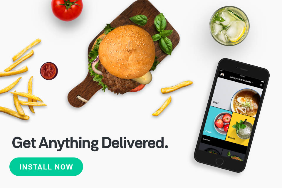 Postmates - Download the app and get whatever you need to wherever you are!