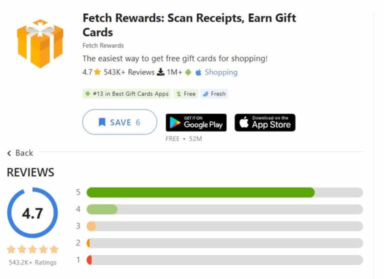 reviews of fetch rewards